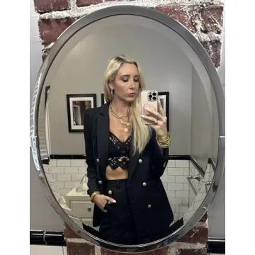 Cicy Bell Women's Chic 2 Piece Blazer Shorts Set