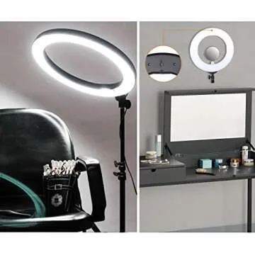MACTREM 18" Dimmable LED Makeup Ring Light Kit