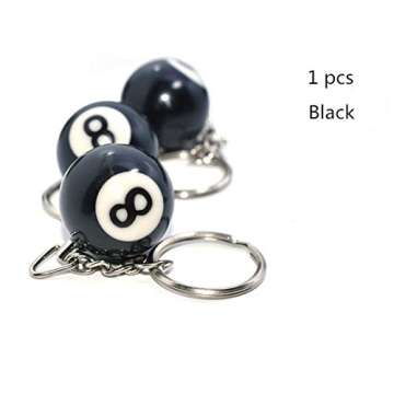 BeeSpring 8 Ball Keychain Creative Gift Idea for All Ages