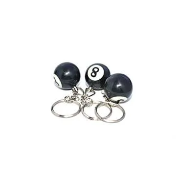 BeeSpring 8 Ball Keychain Creative Gift Idea for All Ages