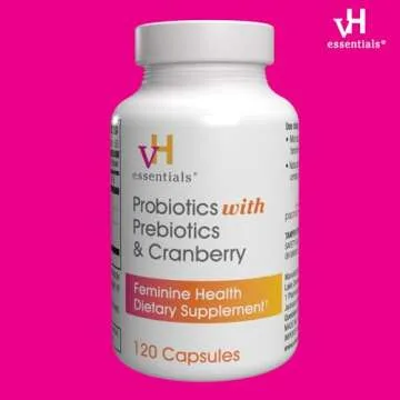 vH Essentials Probiotics for Feminine Health 120 Capsules