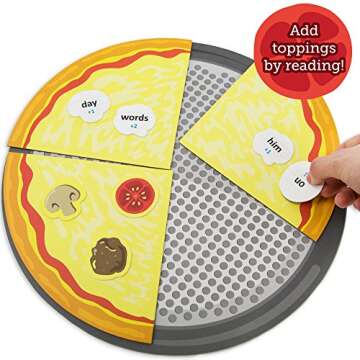 Pint-Size Scholars Pizza Game for Sight Words Learning