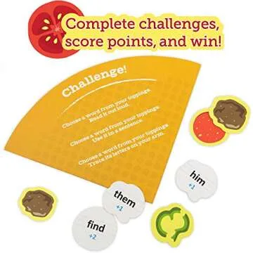Pint-Size Scholars Pizza Game for Sight Words Learning