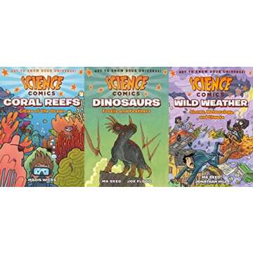 Explore Science with the 18-Book Science Comics Series Set