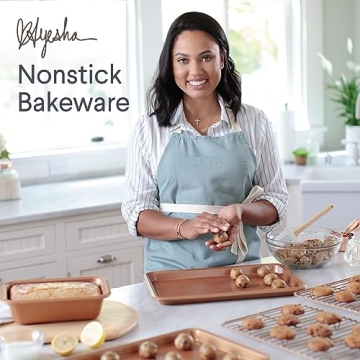 Ayesha Curry Nonstick Bakeware Toaster Oven Set - 4 Piece