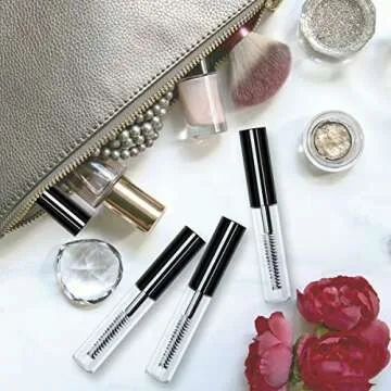 AHIER 20 pcs Reusable 4ML Mascara Tubes for Travel