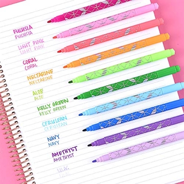 Vibrant Erin Condren Dual-Tip Markers Set for All Ages