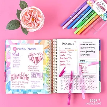 Vibrant Erin Condren Dual-Tip Markers Set for All Ages
