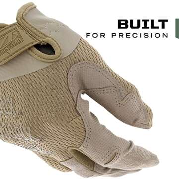 Mechanix Wear: Tactical Specialty 0.5mm High-Dexterity Work Gloves with Secure Fit and Precision Fee...