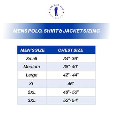 U Suck at Golf Men’s Golf Polo - Dry Fit Golf Polo Shirts for Men - High Performance Golf Club Apparel Company (Here for Beer Grey, Large)