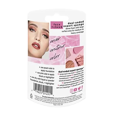 Dual-Ended Makeup Sponge for Flawless Blending