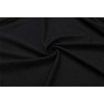 Women's Soft Robes Long Bath Robes Kimonos Sleepwear Dressing Gown,Black