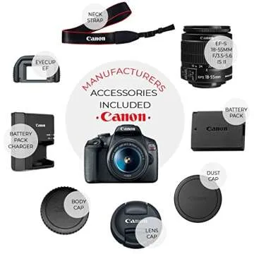 Canon EOS Rebel T7 DSLR Camera Kit for All Levels