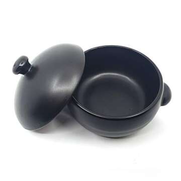 Korean Ceramic Rice Cooker | Single Serve Traditional Style