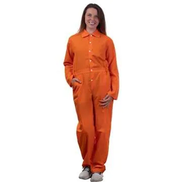 Ann Arbor T-shirt Co. Unisex Prisoner Jumpsuit Costume