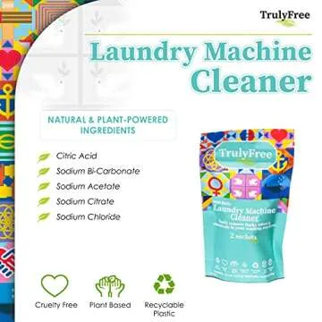 Truly Free Laundry Washing Machine Cleaner for All Washers