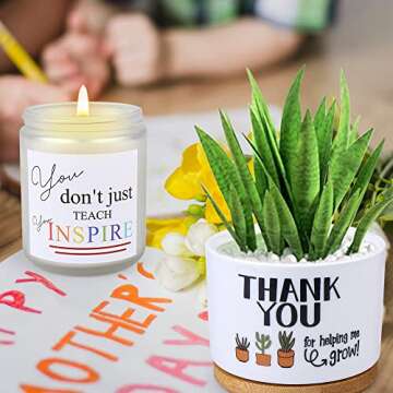Teacher Appreciation Gifts Set - Unique Thank You Present