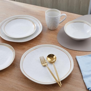 Elegant Stone + Lain Clara 32-Piece Dinnerware Set