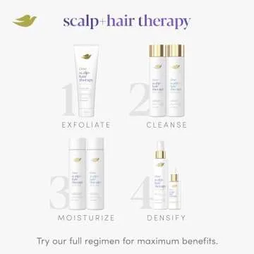 Dove Density Boost Strengthening Conditioner Scalp + Hair Therapy for protecting against premature breakage, with Vitamin B3, Zinc and 0% sulfates, 9.25 oz