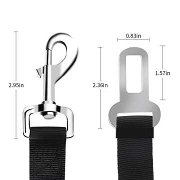 Adjustable Cotcool Dog Seat Belt for Pet Safety
