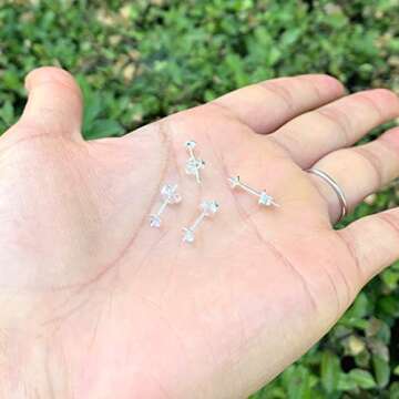 200pcs Hypoallergenic Tarnish Resistant Earring Posts