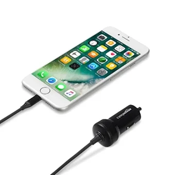 Amazon Basics 12W Fast Charging Car Charger for Apple Devices