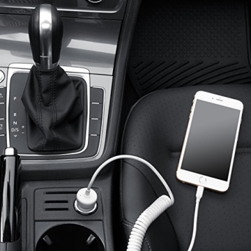 Amazon Basics 12W Fast Charging Car Charger for Apple Devices