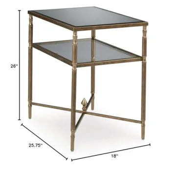 Ashley Cloverty Industrial Mirror End Table - Stylish & Affordable