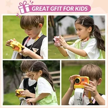 Mafiti Kids Instant Print Camera 48MP Fun Toy for Kids