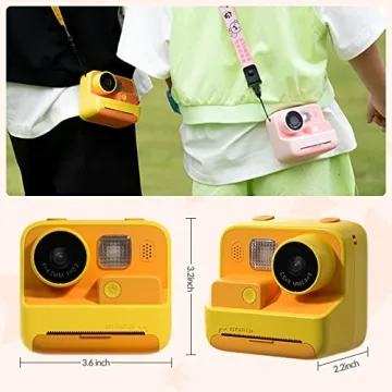 Mafiti Kids Instant Print Camera 48MP Fun Toy for Kids