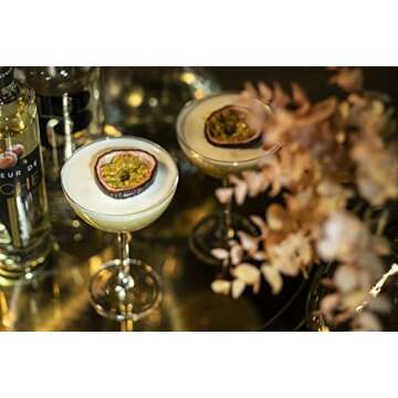 Vintage Crystal Champagne Coupe Glasses Set of 6