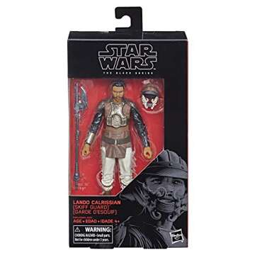 STAR WARS E1214 The Black Series 6" Lando Calrissian (Skiff Guard Disguise) Figure