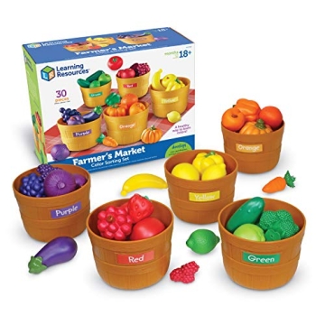 Color Sorting Set for Toddlers - 30 Pieces Learning Toy