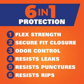 Hefty 13 Gallon Trash Bags - Ultra Strong & Odor Neutralizer