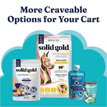 Solid Gold Soft Chews for Dogs & Cats - 120 Count Multivitamin