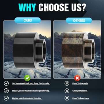 2 inch Rear Leveling Lift Kits for 2009-2018 Dodge Ram 1500 RWD Models, Raise 2 Inch Rear Lift Spacer for Dodge Ram Suspension Lift Kits