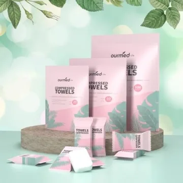Ourmed Life Compressed Towels for Travel and Camping