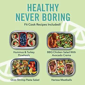 DASH Stainless Steel Lunch Box for Meal Prep and Travel