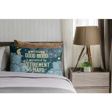 Funny Retirement Pillow Case for Men & Women