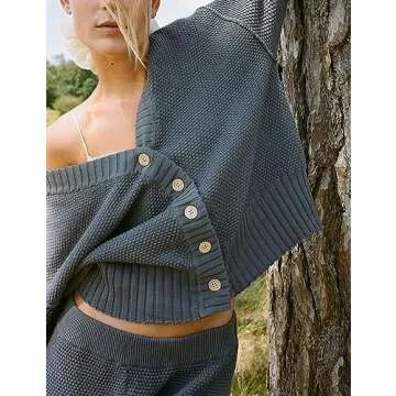 Ugerlov Women's Cozy Two Piece Sweater Set for All Occasions