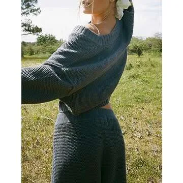 Ugerlov Women's Cozy Two Piece Sweater Set for All Occasions