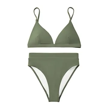 Sexy High Waisted Push Up Bikini Set for Women - SUUKSESS