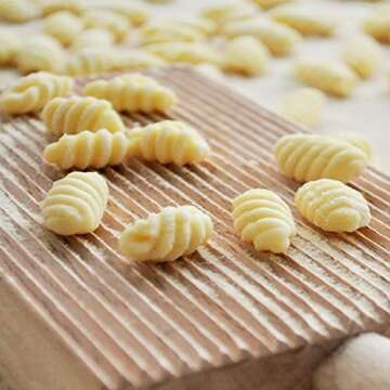 Cuisinox Wooden Pasta Board for Authentic Gnocchi Making
