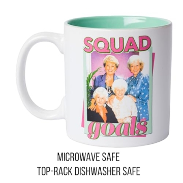 Golden Girls 20oz Ceramic Mug – Squad Goals Edition