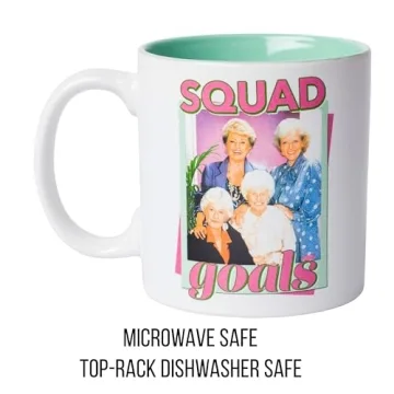 Golden Girls 20oz Ceramic Mug – Squad Goals Edition