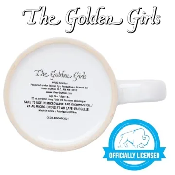 Golden Girls 20oz Ceramic Mug – Squad Goals Edition