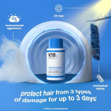 K18 Damage Shield Conditioner for Healthy, Shiny Hair