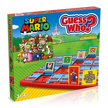 Super Mario Guess Who? Board Game for 2 Players