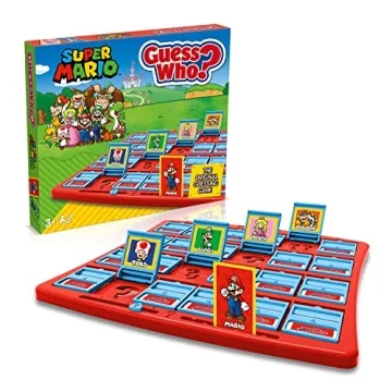 Super Mario Guess Who? Board Game for 2 Players