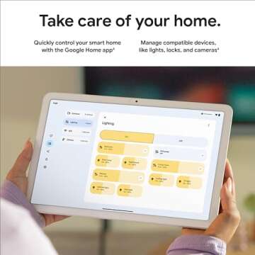 Google Pixel Tablet with 11-Inch Screen and 8GB RAM